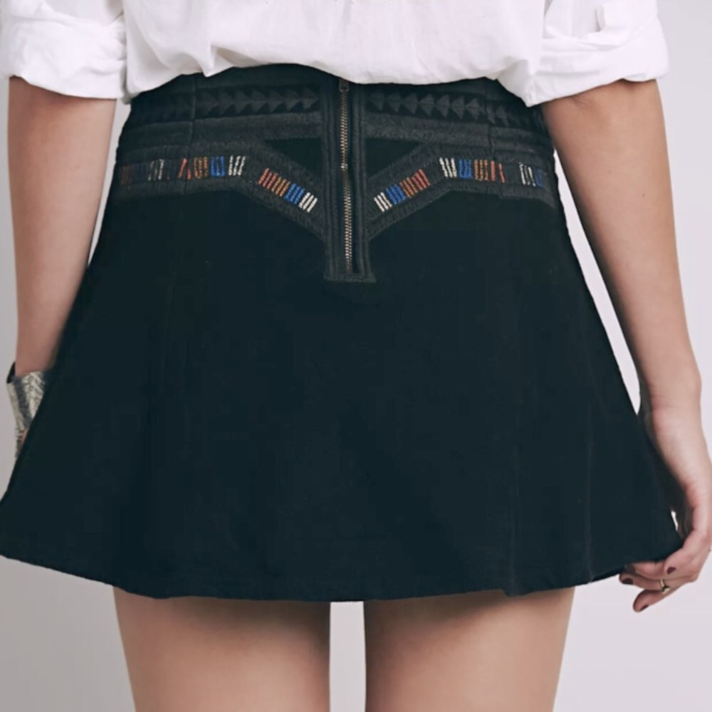 Free People New Romantics Tribal Cheer Skirt - Picture 5 of 5
